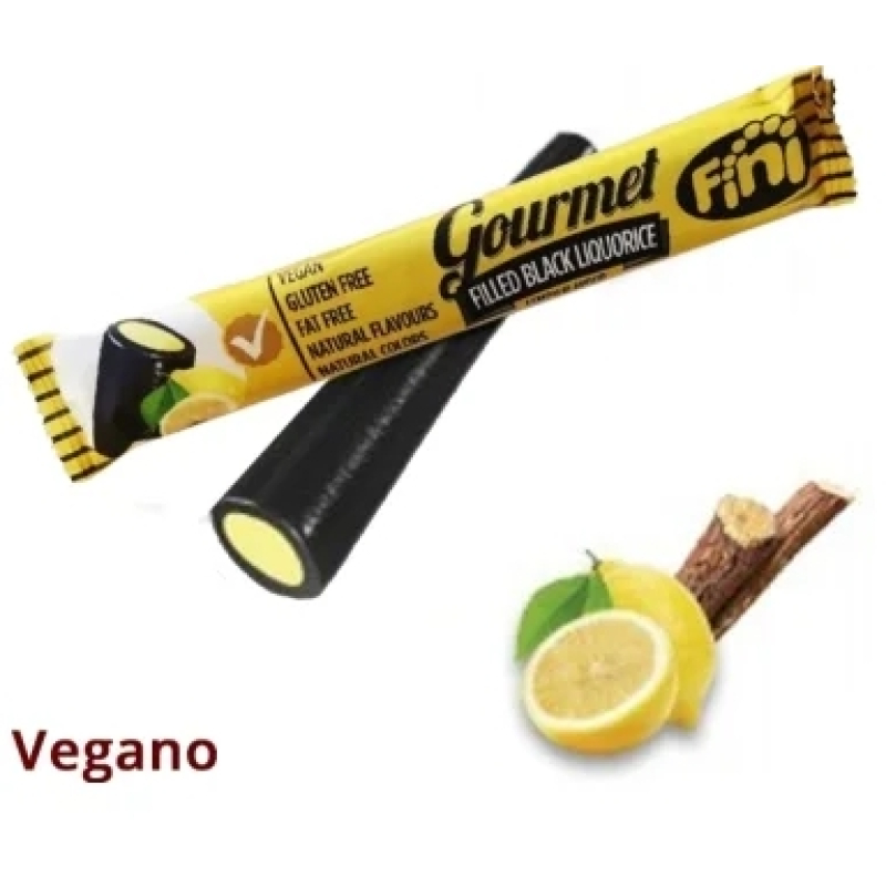 Fini Gourmet Black Liquorice Lemon (32 gram)
