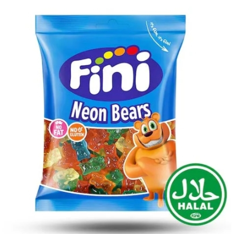 Fini Neon Bears Snoep Halal (90 gram)