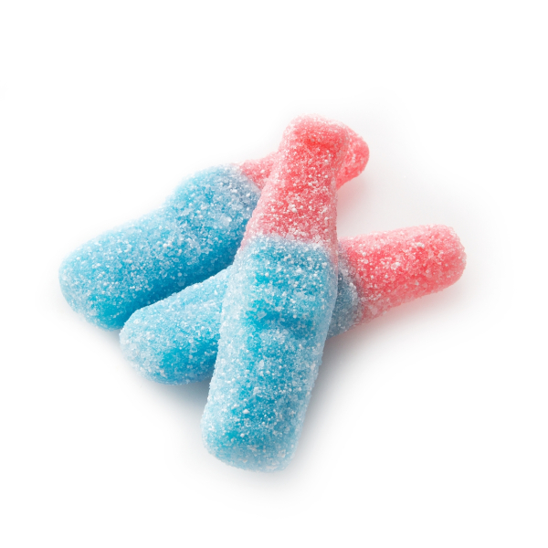 Fini Pink & Blue Bottles Schepsnoep 200 gram