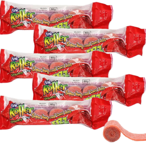 Fini Roller Fizz Strawberry 4 pak  (80 gram)