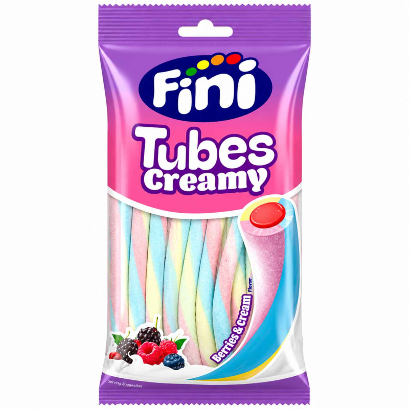 Fini Tubes Creamy Berries & Cream 80 gr.