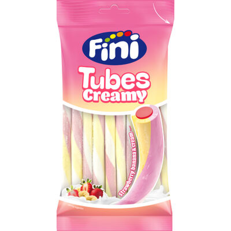 Fini Yogur Fresa Platano Halal 80 gr.