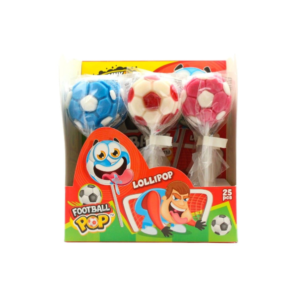 Johny Bee Football Pop Lolly