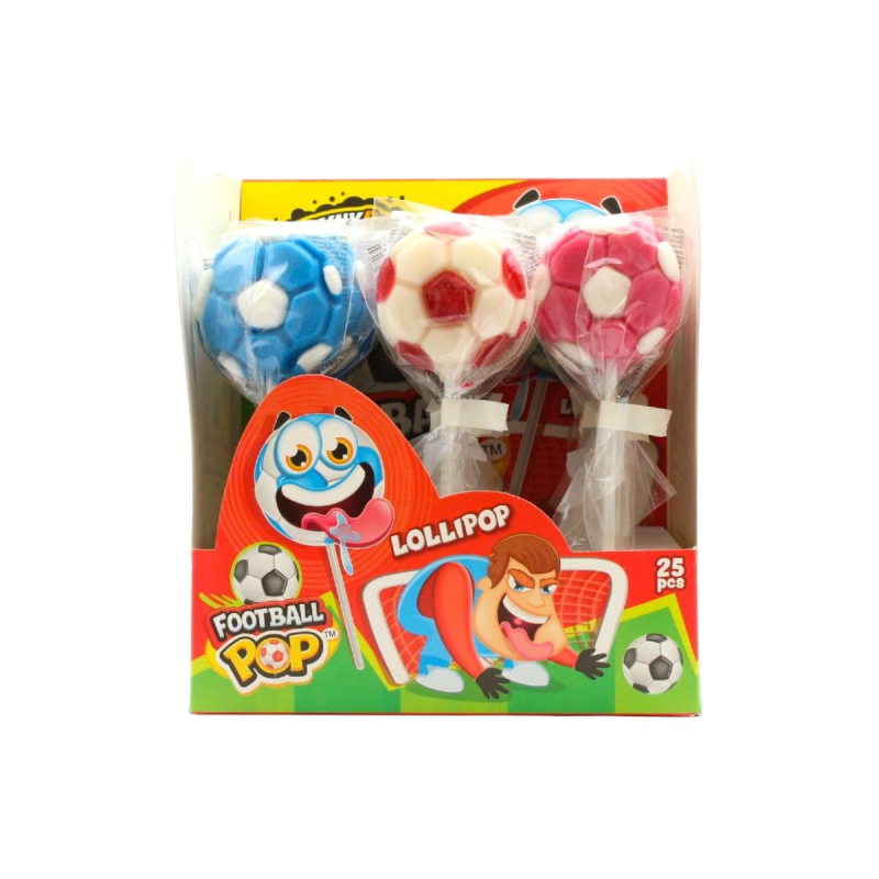 Johny Bee Football Pop Lolly