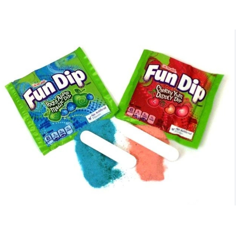 Wonka Lik-m-Aid Fun Dip Set van 2