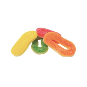 Damel Gesuikerde Fruit Ringen Schepsnoep 100 gram
