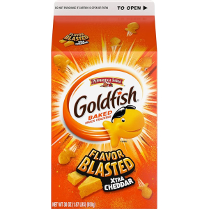 Goldfish Crackers Extra Cheddar Goldfish Crackers Extra Cheddar