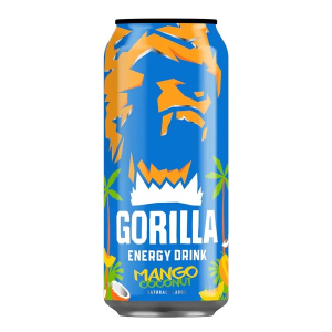 Gorilla Energy Drink Coconut Mango Gorilla Energy Drink Coconut Mango