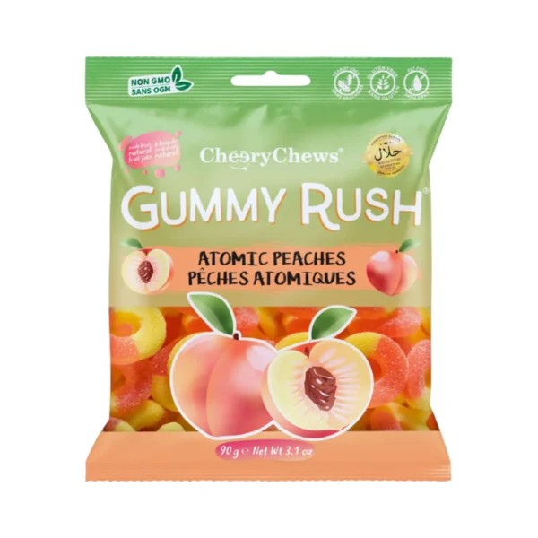 Gummy Rush Atomic Peaches