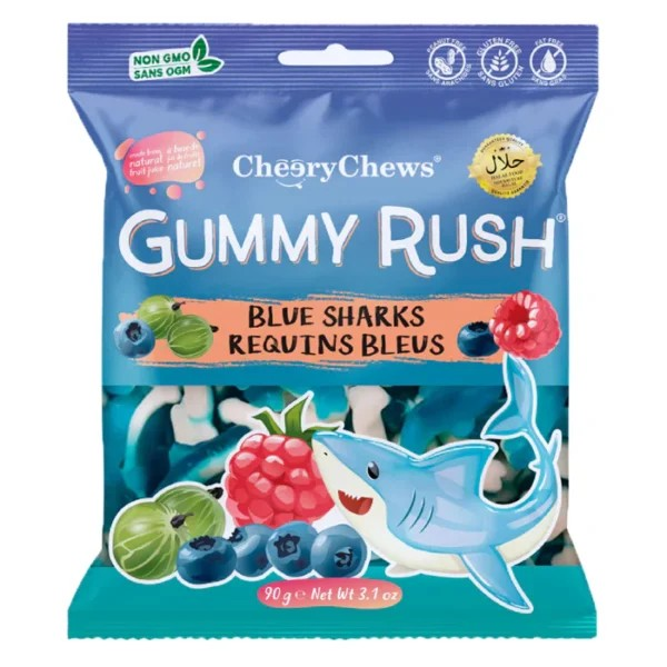 Gummy Rush Blue Sharks