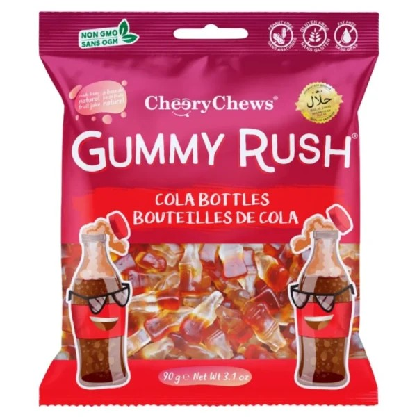 Gummy Rush Cola Bottles