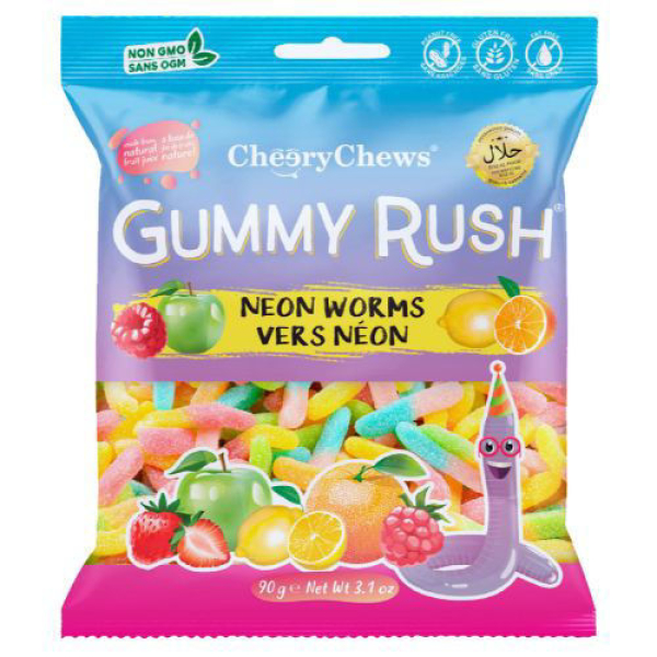Gummy Rush Neon Worms