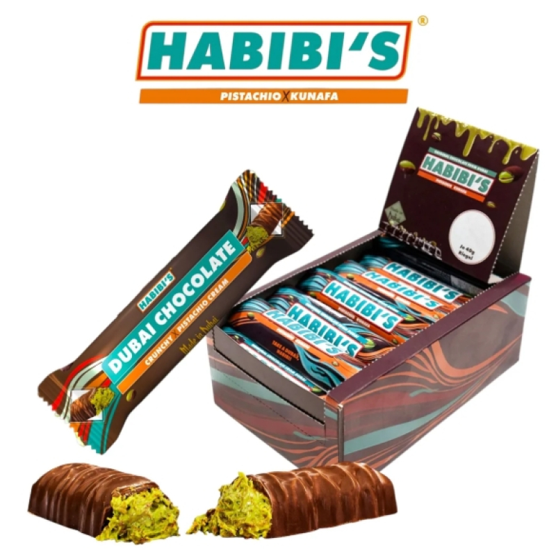 Habibi's Dubai Pistachereep (45 gram)