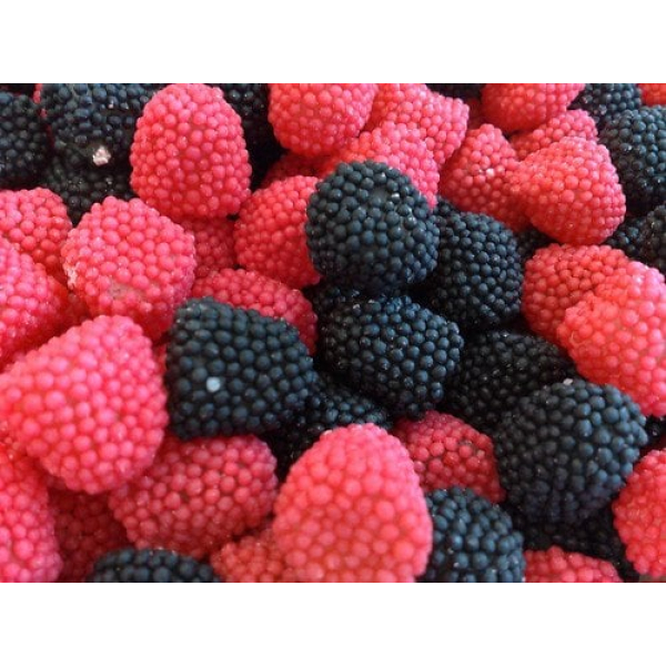 Haribo Bramen En Frambozen Schepsnoep 200 gram