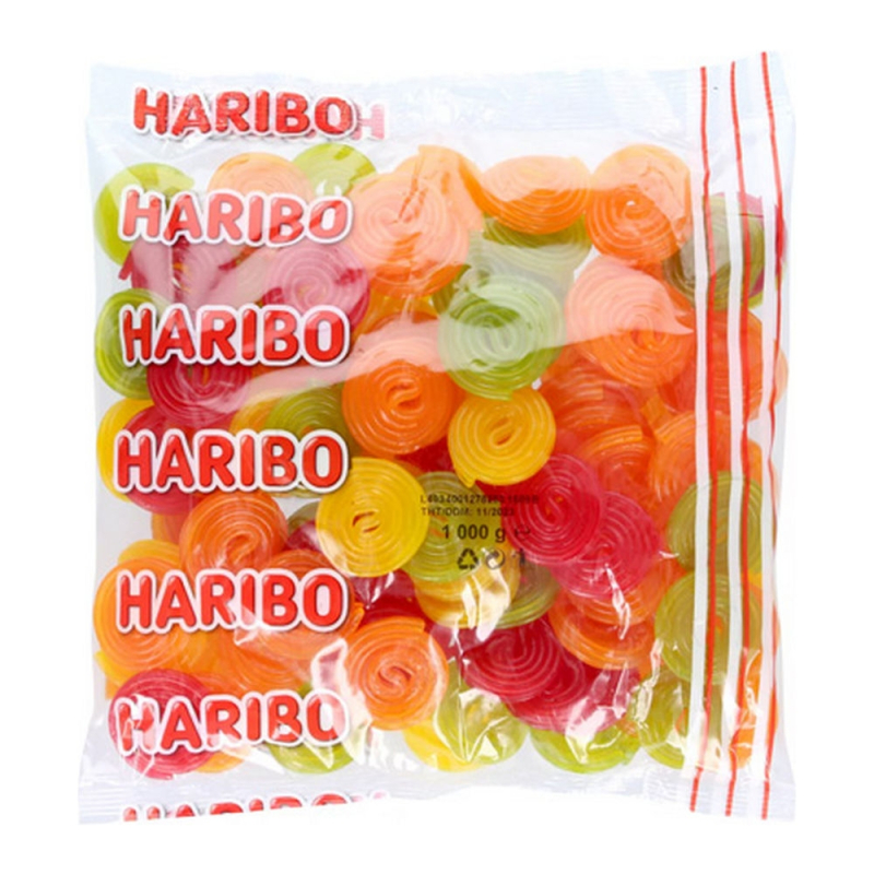 Haribo Fruitgum Rotella Zak 1 kilo