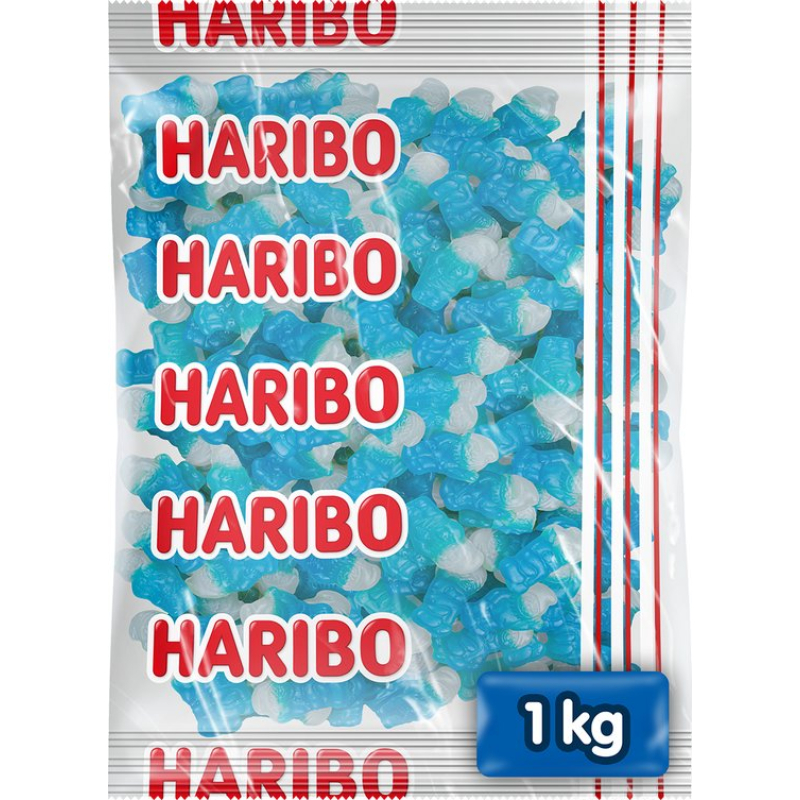 Haribo Kabouters Zak 1 kilo Vegan (Halal)