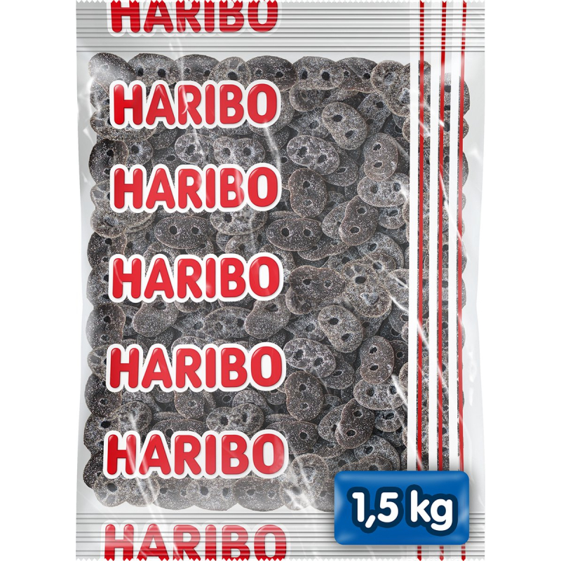 Haribo Krakelingen Zak 1,5 kilo Vegan (Halal)