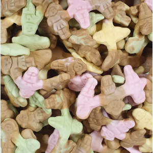 Haribo Zoute Rijen Schepsnoep 100 gram