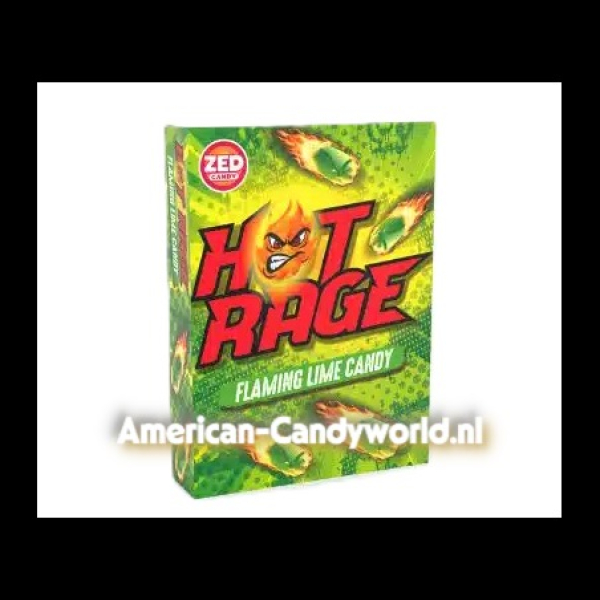 Zed Candy Hot rage Flaming Lime Candy (50 gram)