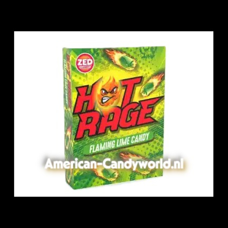 Zed Candy Hot rage Flaming Lime Candy (50 gram)