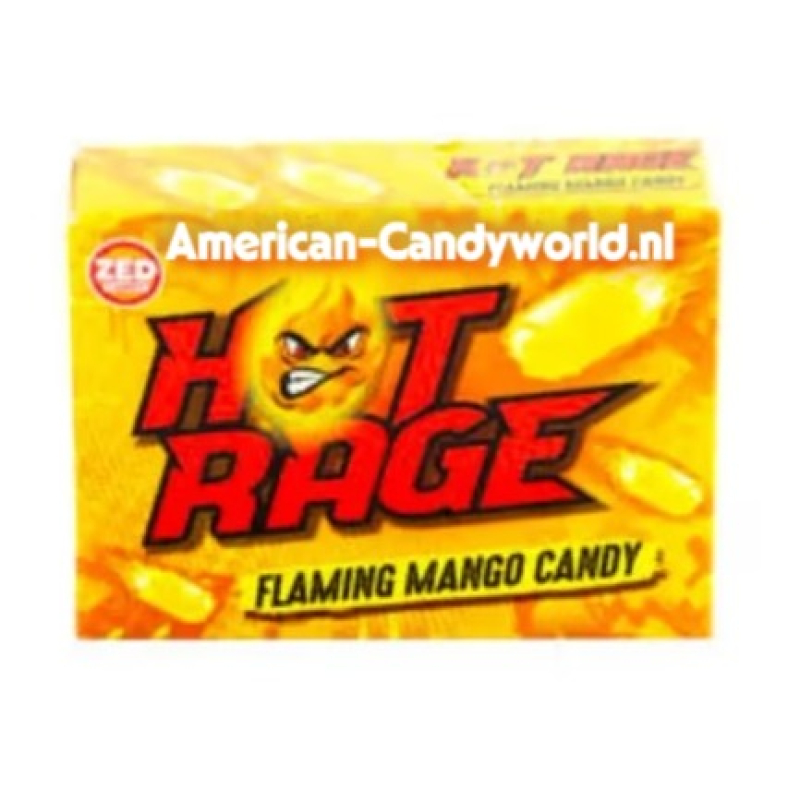 Zed Candy Hot rage Flaming Mango Candy (50 gram)