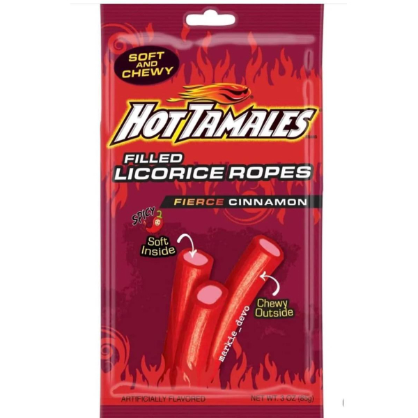 Hot Tamales Filled Ropes