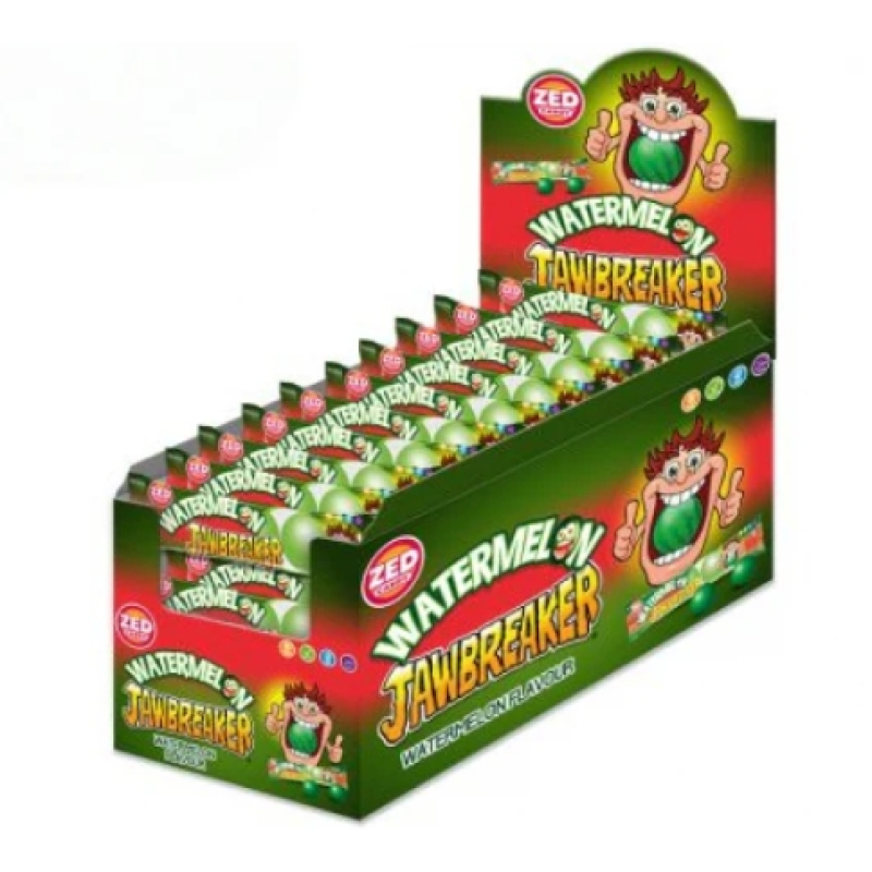 Zed Watermelon Jawbreaker 4 Balls (Doos 40 stuks)