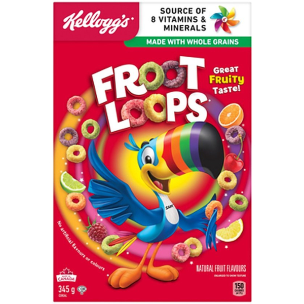 Kellogs Froot Loops Cereal