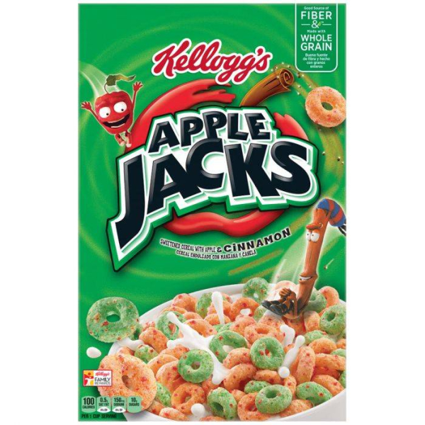Kellog's Apple Jacks Cereal
