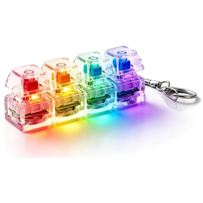 Keyboard Fidget Toy 4 Knops met Led Verlichting