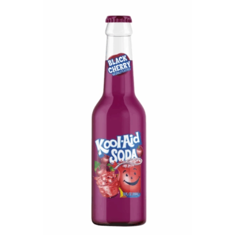Kool Aid Black Cherry  Glass (355 ml)