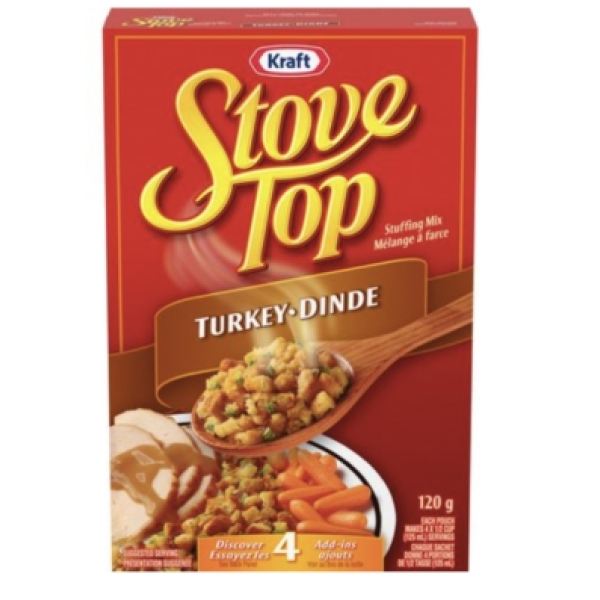 Kraft Stove Top Stuffing Mix for Turkey 120g