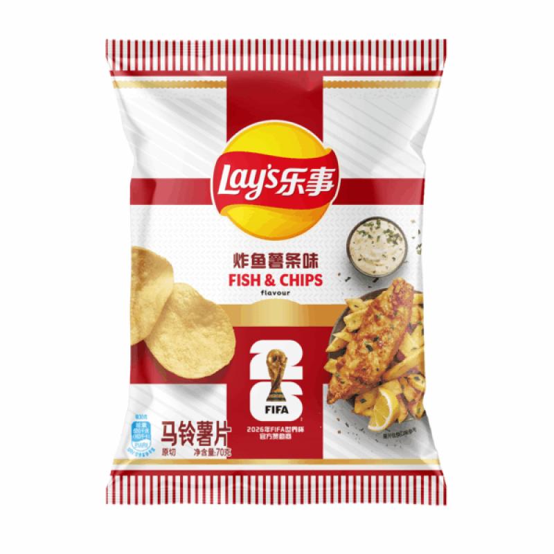 Lays Fish & Chips China (70 gram)