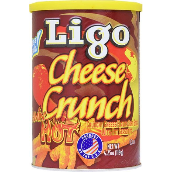 Ligo Cheese Crunch Hot (119g)