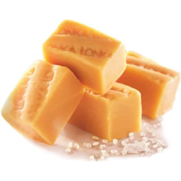 Lonka Fudge Caramel Seasalt Schepsnoep 100 gram