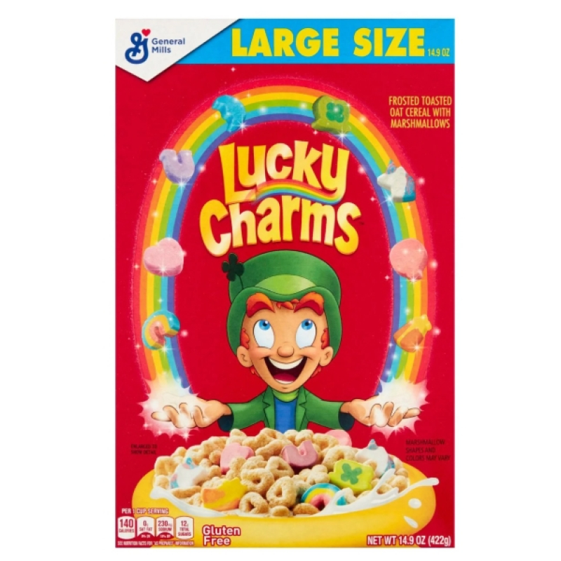 Lucky Charms Cereal Large Size (422 gram)