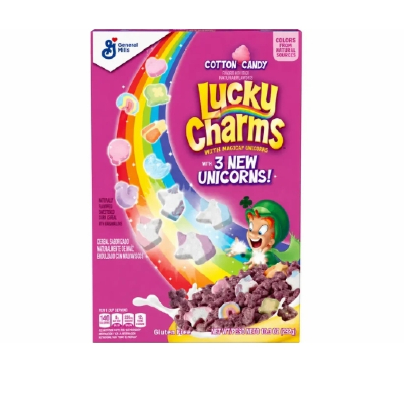 Lucky Charms Cotton Candy Cereal (300 gram)