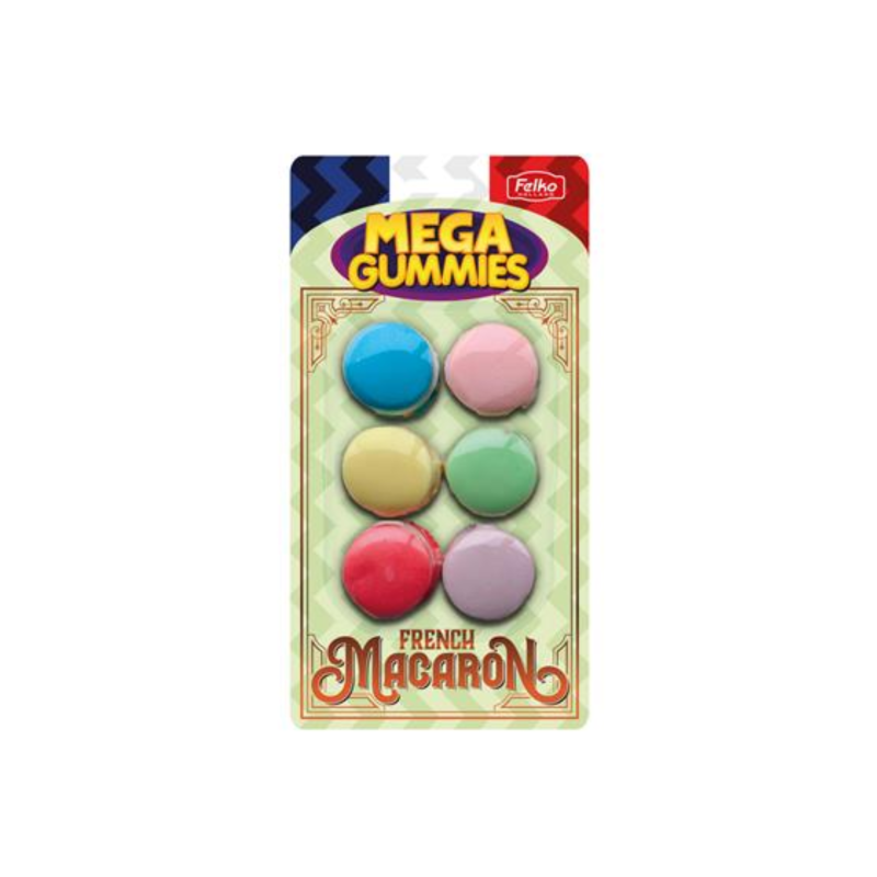 Mega Gummies French Macaron (120 gram)