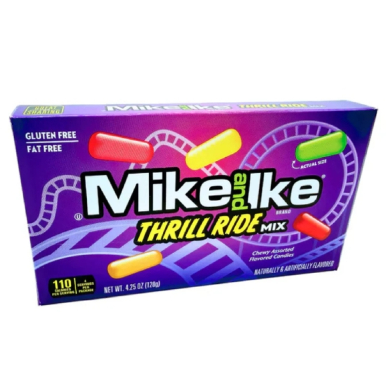 Mike And Ike Thrill Ride Mix (120 gram)