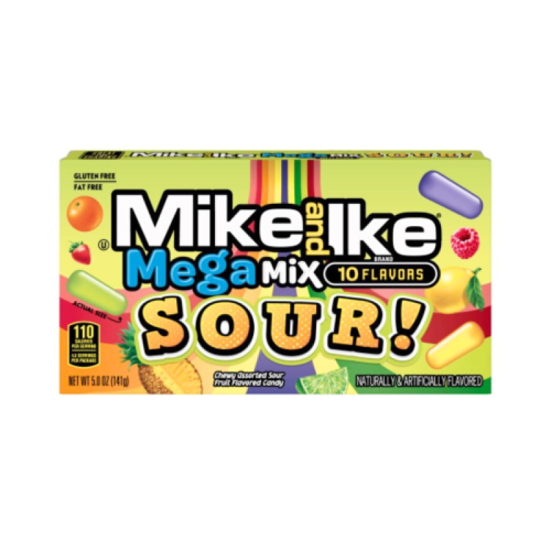 Mike & Ike Mega Mix Sour (120 gram)