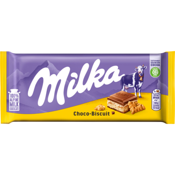 Milka Choco Biscuit Chocoladereep