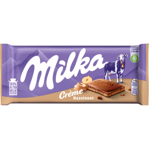 Milka Creme Hazelnoot 