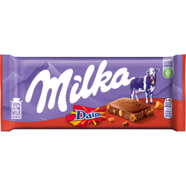 Milka Daim Chocoladereep
