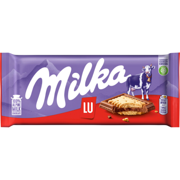 Milka LU Chocoladereep