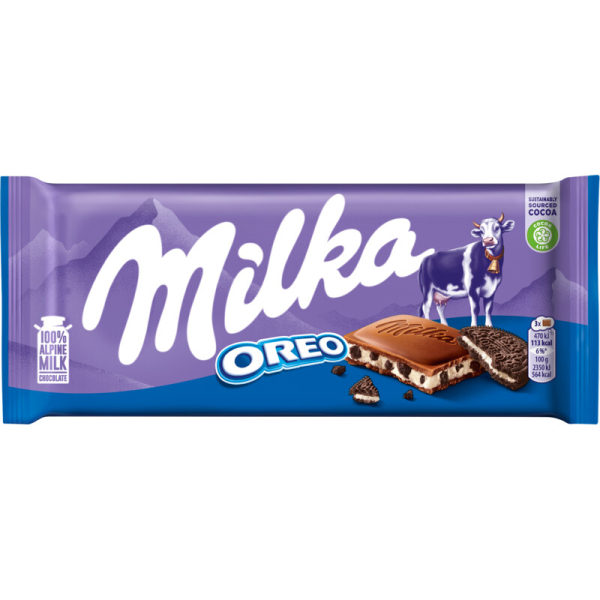 Milka Oreo Chocoladereep