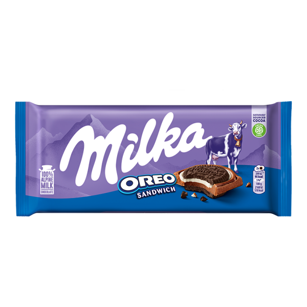 Milka Oreo Sandwich Chocoladereep