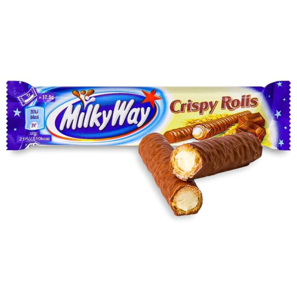 Milky Way Crispy Rolls per stuk (22,5 gram)