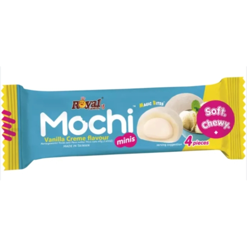 Mochi Vanilla Creme Snackpak (4 stuks)