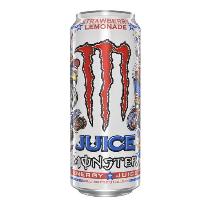 Monster Strawberry Lemonade USA 473ml