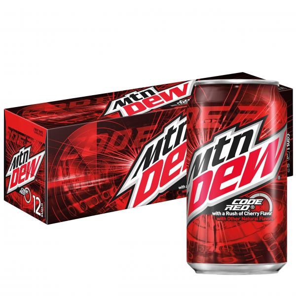 Mountain Dew Code Red 12 Pak